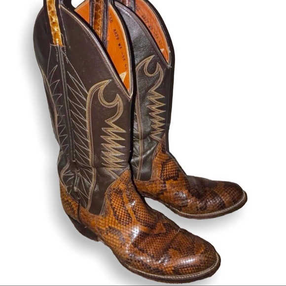 Sanders Shoes - Sanders Python Ladies Cowboy Boots